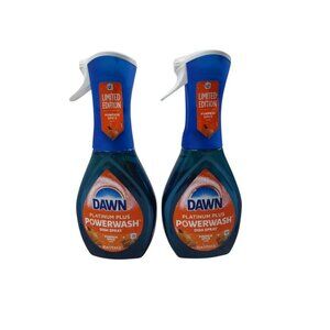 2X Limited Edition Dawn Powerwash Dish Spray Pumpkin‎ Spice Platinum Plus 473ml